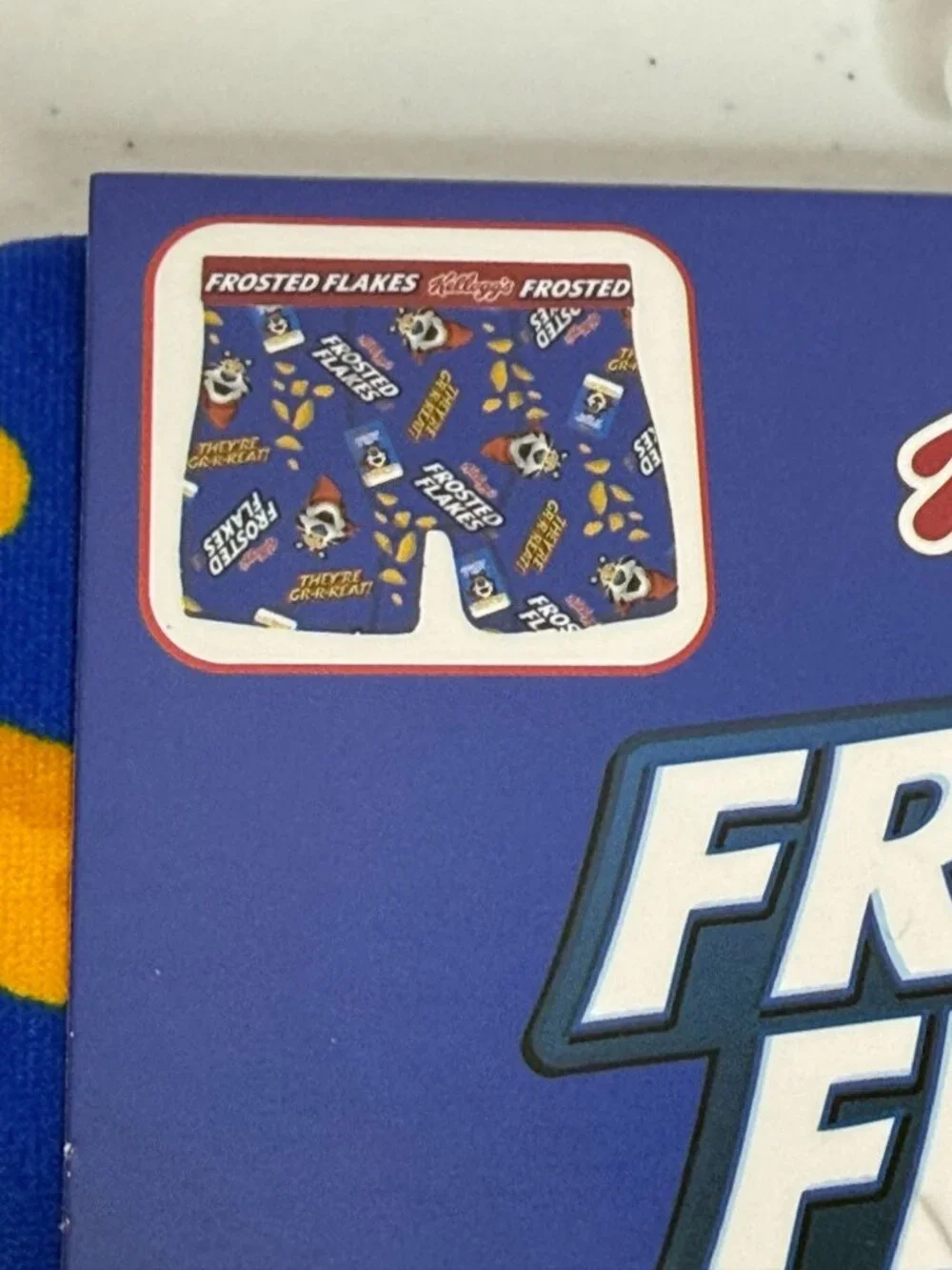 Kelloggs Frosted Flakes XL Boxer Briefs Tony Tiger Retro Novelty